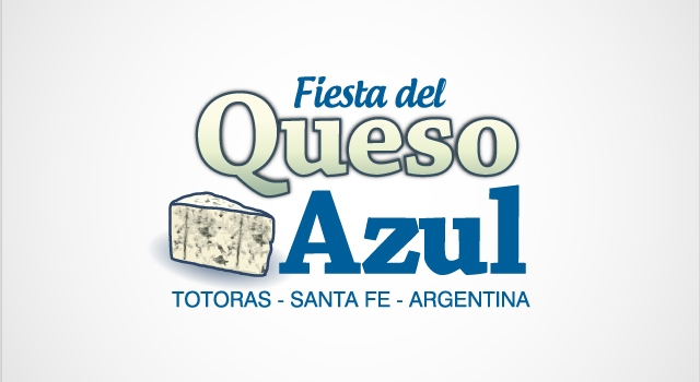 Diseño de logotipo Fiesta del Queso Azul