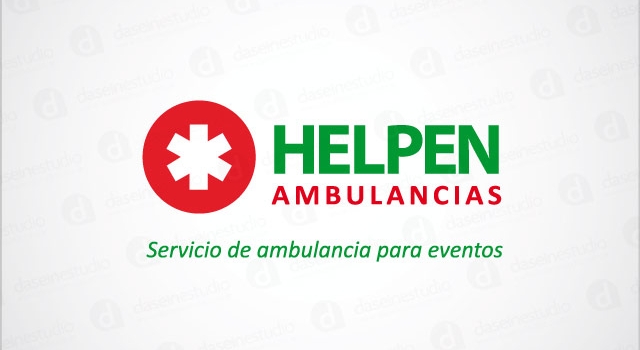 Diseño de logotipo Helpen Ambulancias