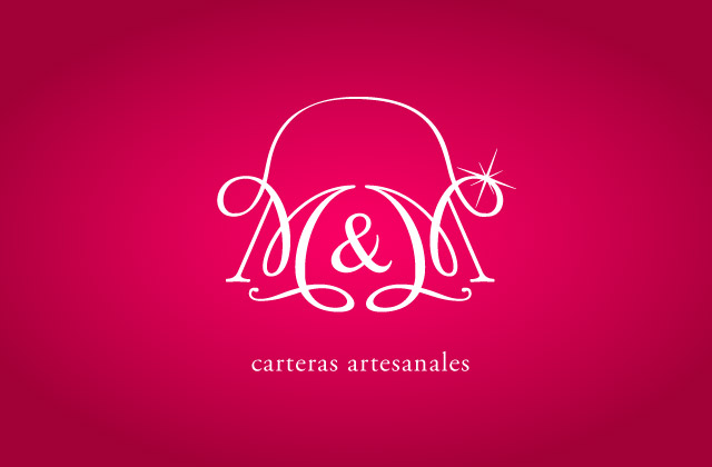 Diseño de logotipo M&M carteras Artesanales