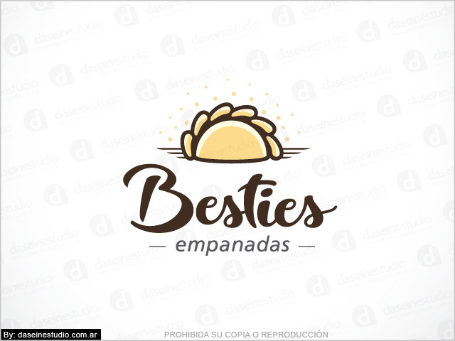 Diseño de logotipo Casa de Empanadas en Atlanta Georgia - Fondo blanco - Normalización de logotipo